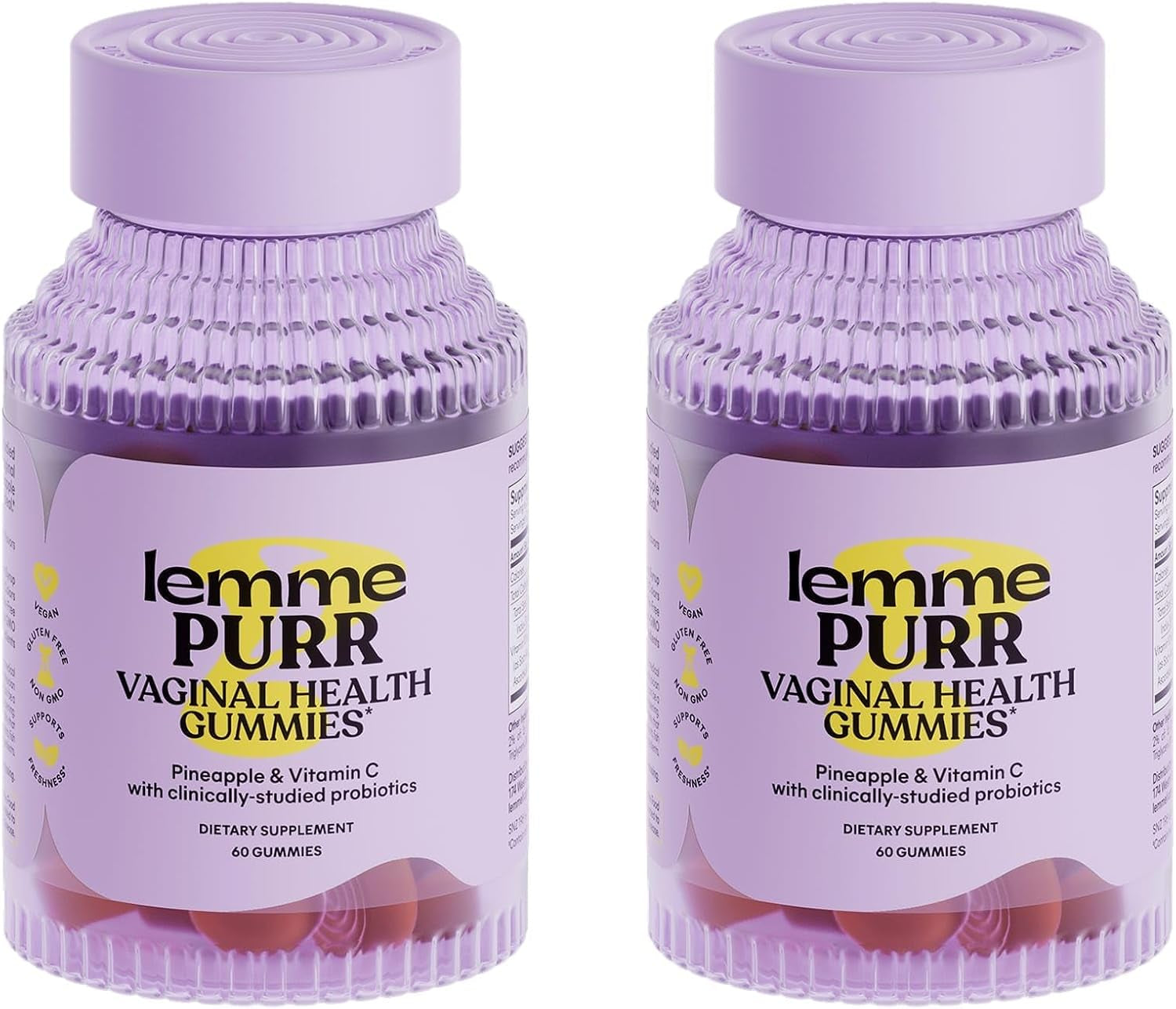 Purr Vaginal Probiotic Gummies - 60 Count