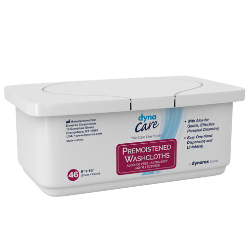 Washcloths - Premoistened And Disposable  Tub/46