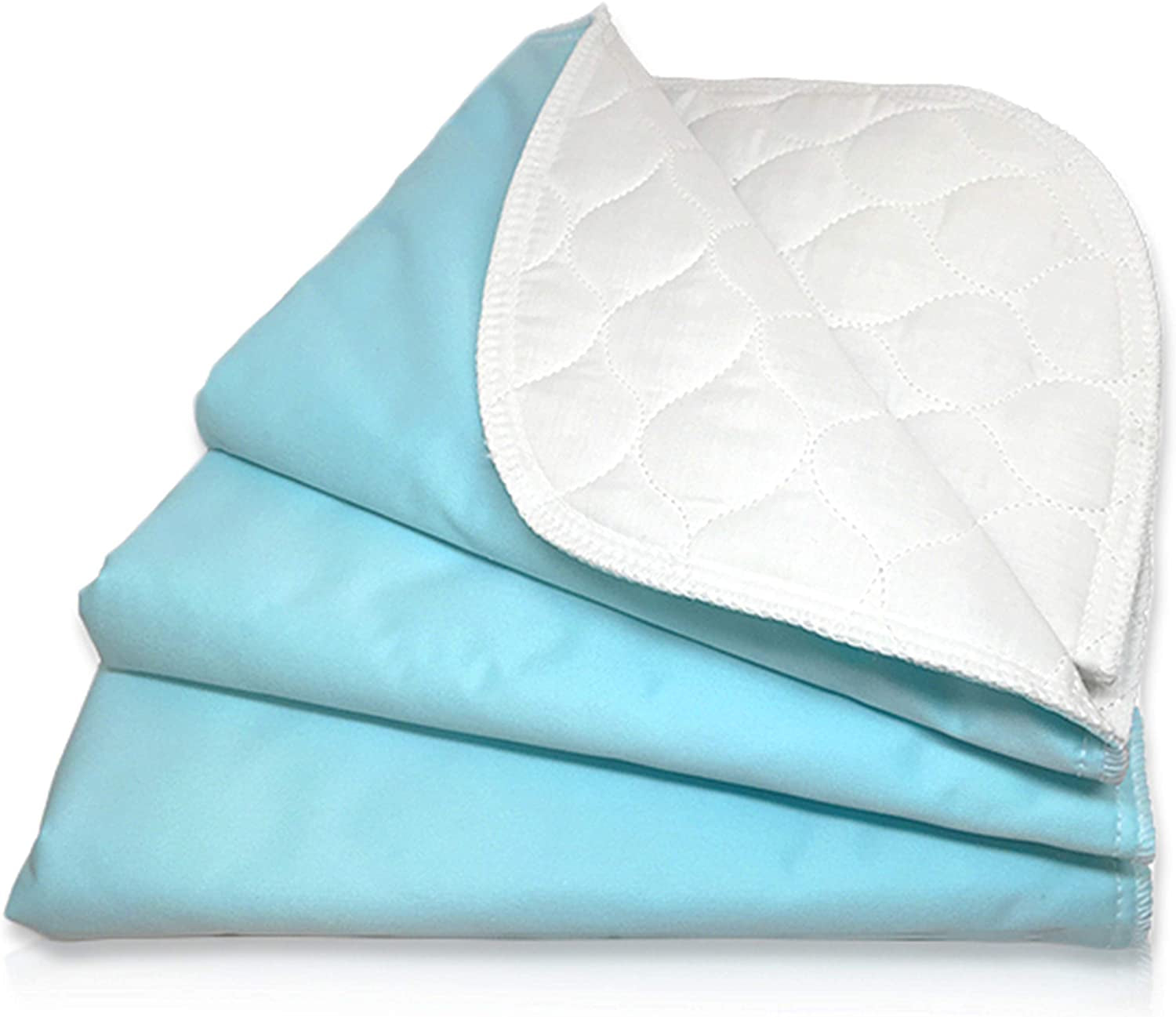 Reusable Incontinence Bed Pads - 4 Layers - Size: 34X36 Inches