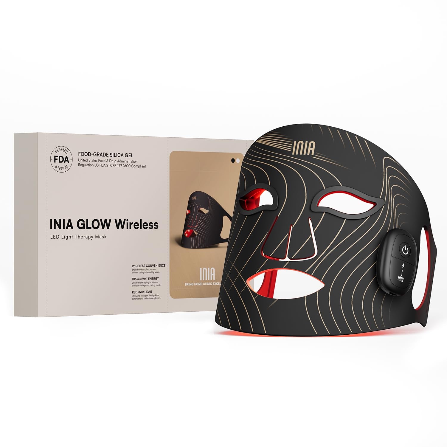 Red Light Therapy Face Mask, 1 Mask