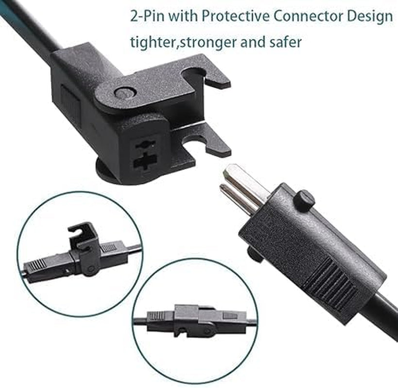 Universal Recliner Power Cord - 2-Pin Adapter for Lift Chairs (29V 2A)