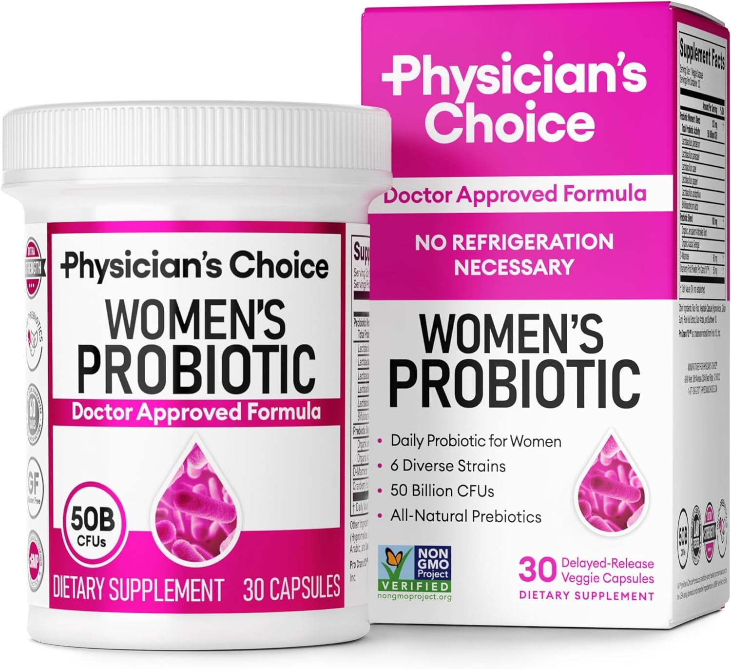 2. Physician�S Choice Women�S Probiotics - 30 Capsules