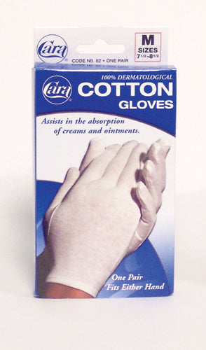 Cotton Gloves - White Large (Pair) Fits 8-1/2  - 9-1/2