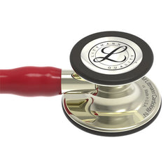 3M Littman Steth Burgundy Tube Champagne-Finish