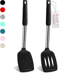 2-Pack Silicone Spatula Set, 2 Spatulas