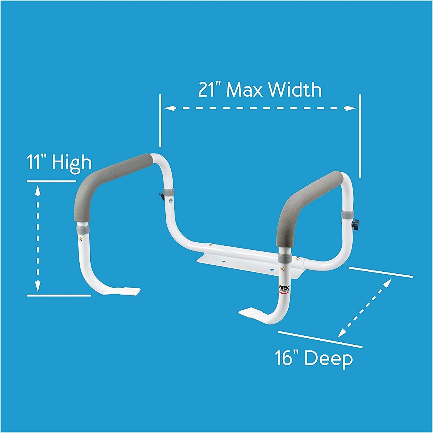 11.  Toilet Safety Frame - Adjustable, 300 Lbs