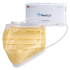 DEMETECH ASTM Level 3 Protective 3-Layer Face Mask, Ear-Loop Style, Adult Mask