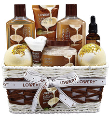 9-Piece Vanilla Coconut Spa Set, 9 Pieces