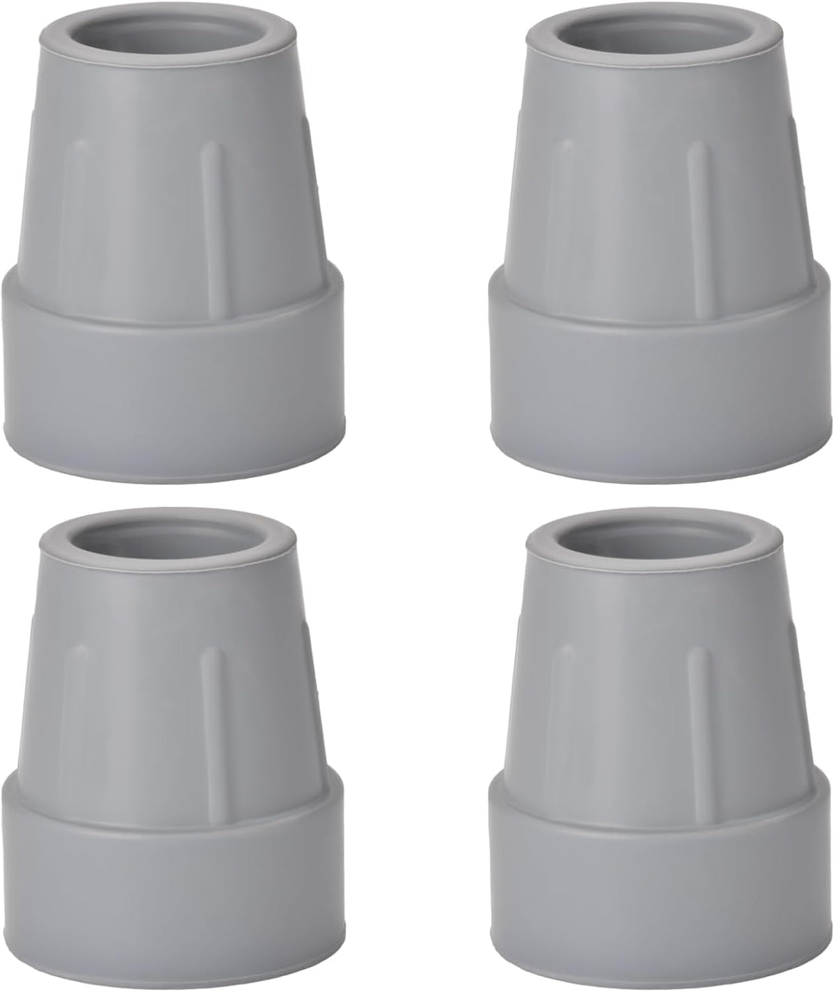 4-Pack 3/4" Non-Slip Crutch Tips (Heavy Duty)