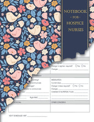 Hospice Nurse Visit Logbook, 8.5 X 11, 1 Book