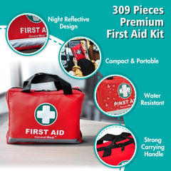 First Aid Kit � 309 Pieces