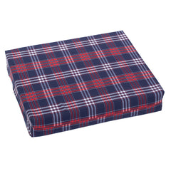 Wheelchair Cushion 2  Plaid 18  X 16  X 2