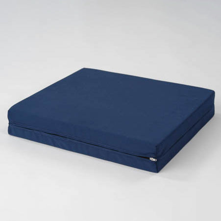 Wheelchair Foam Cushion w/Cvr 18  X 16   X 3   Blue