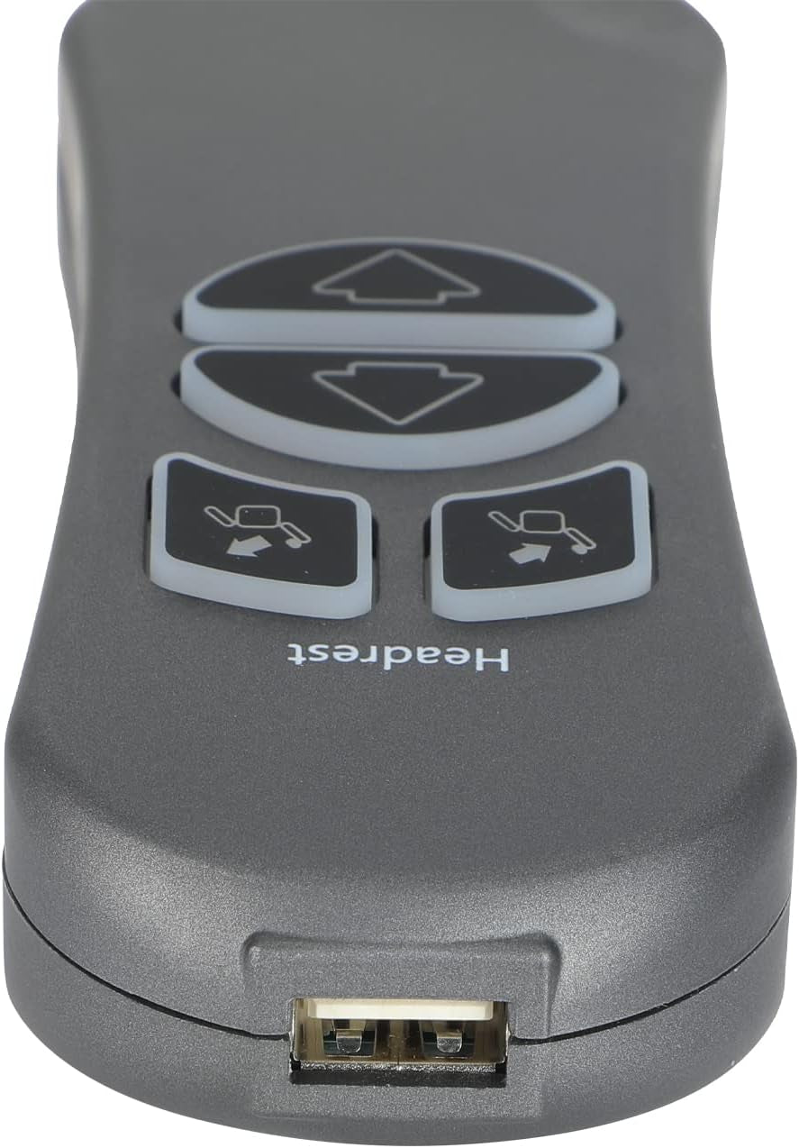 4-Button 5-Pin Hand Control Remote with USB & Backlight for Lift Chairs