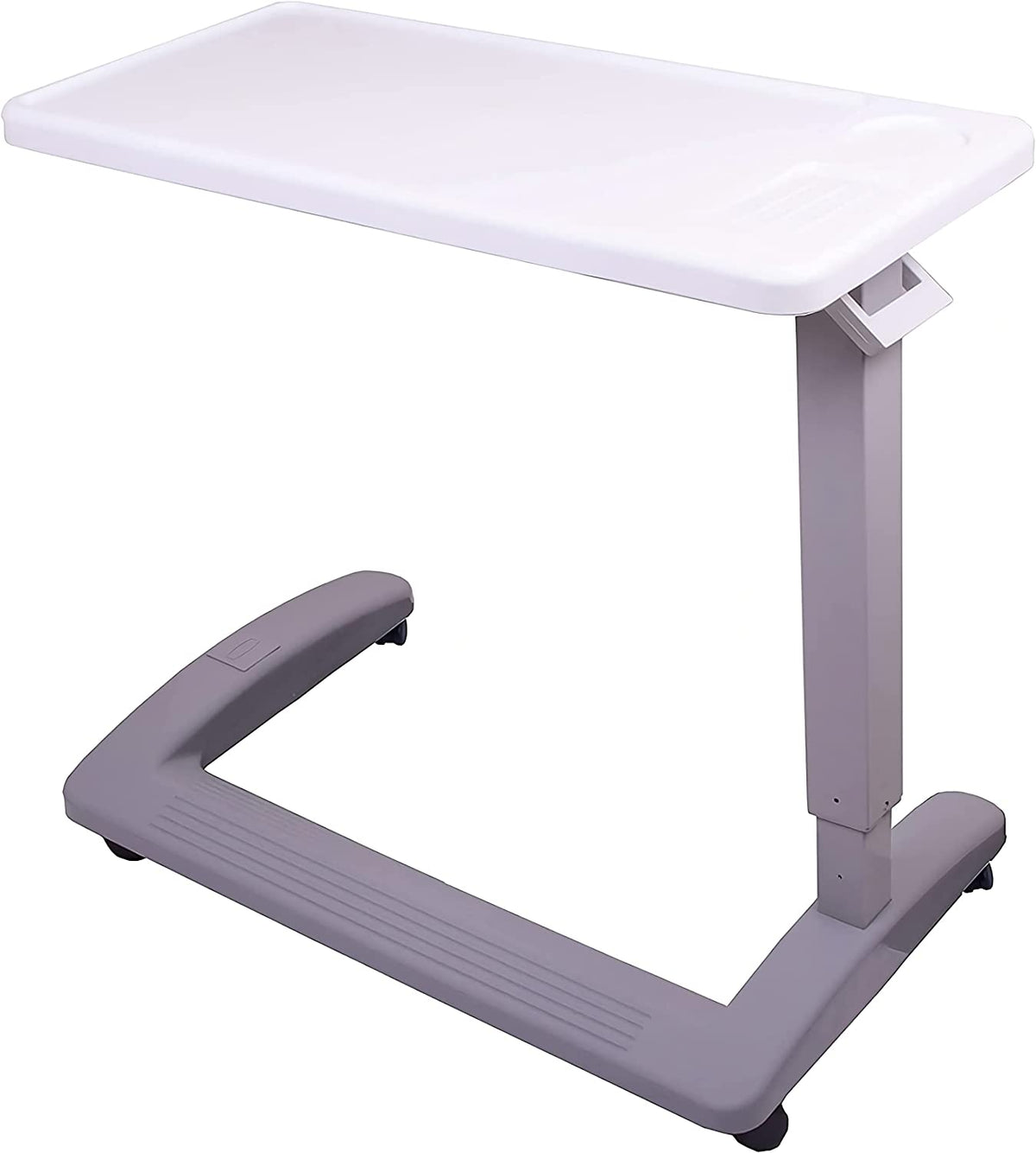 Overbed Table and Hospital Bed Table - Table with Wheels - over the Bed Table for Home Use and Hospital, Bedside Table with Wheels, over Bed Desk, over Bed Table with Wheels