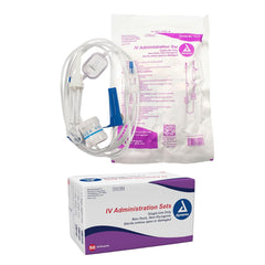 7049 IV Administration Set, 20 Drop 92", Pack of 50