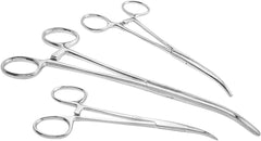 Ultimate Hemostat Set, 6 Piece Ideal for Hobby Tools, Electronics, Fishing and Taxidermy (8", 6.25" and 5")