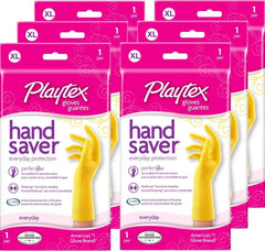 Reusable Rubber Gloves � X-Large, 6 Pairs