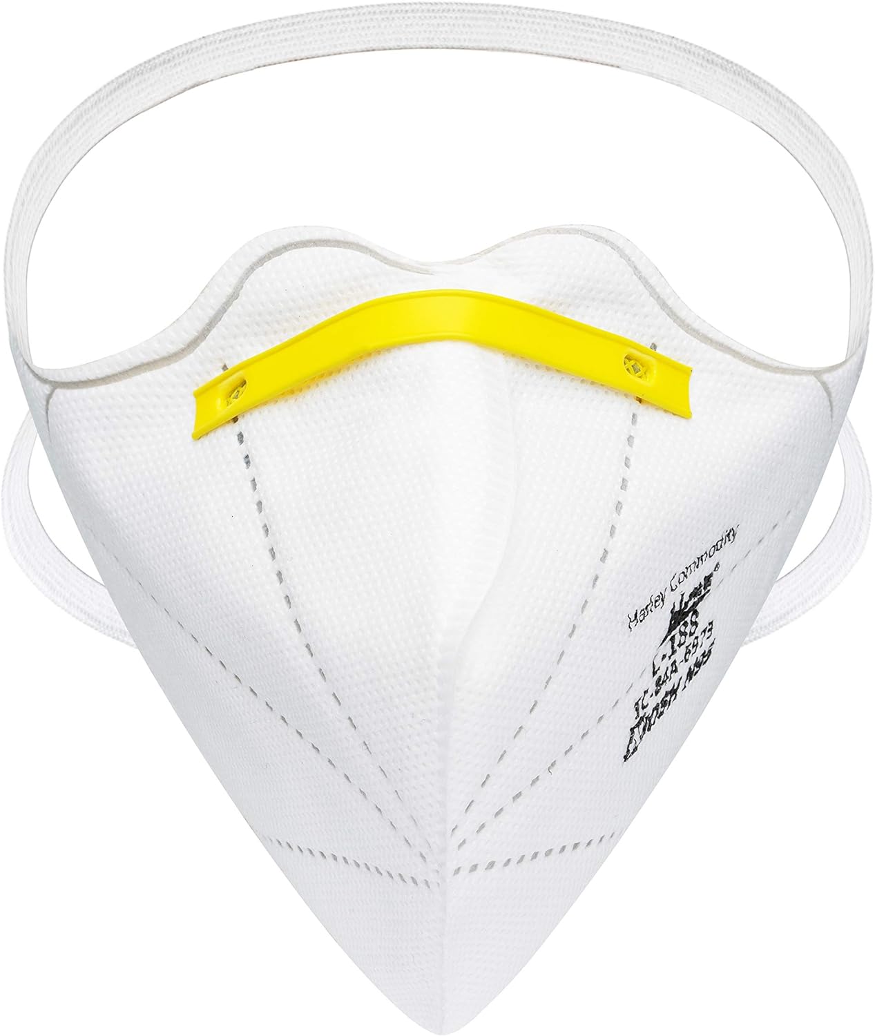 Harley Commodity NIOSH Approved N95 Respirator Face Mask Model No. L-188 (Pack of 20) | Non-Medical Foldable Face Mask | Headband Style