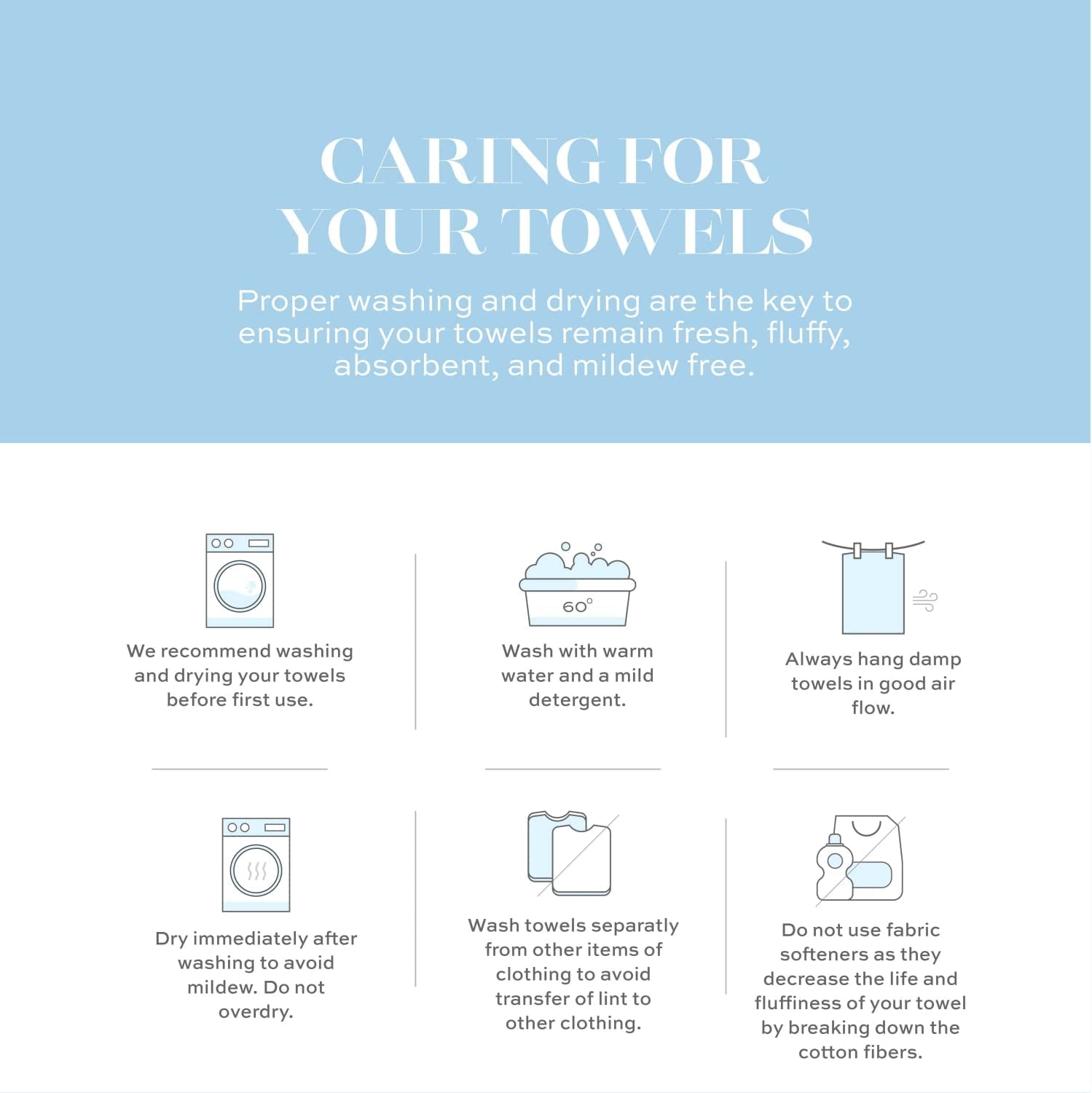 Luxury Cotton Washcloths � 12 Pieces