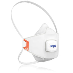 Dräger X-plore 1950 V N95 respirator mask with exhalation valve | NIOSH-approved respirator mask