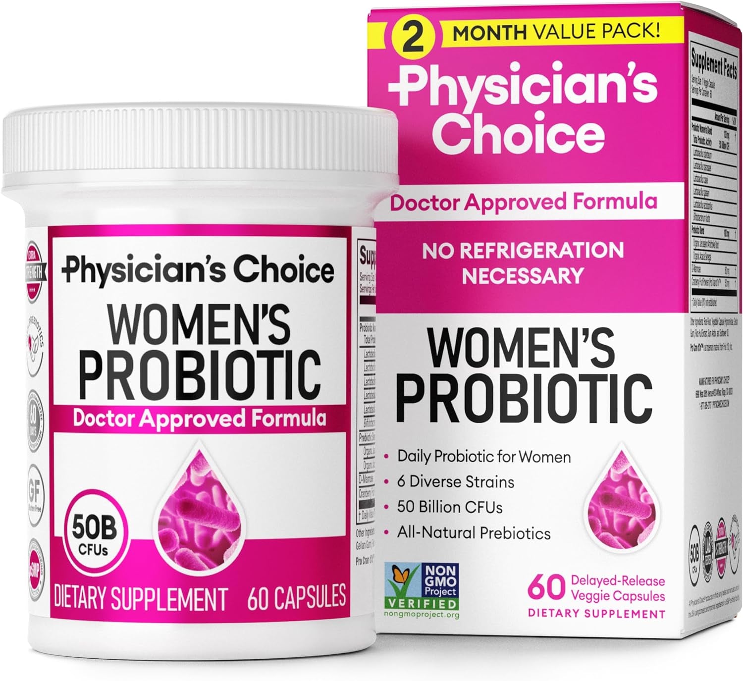 2. Physician�S Choice Women�S Probiotics - 30 Capsules