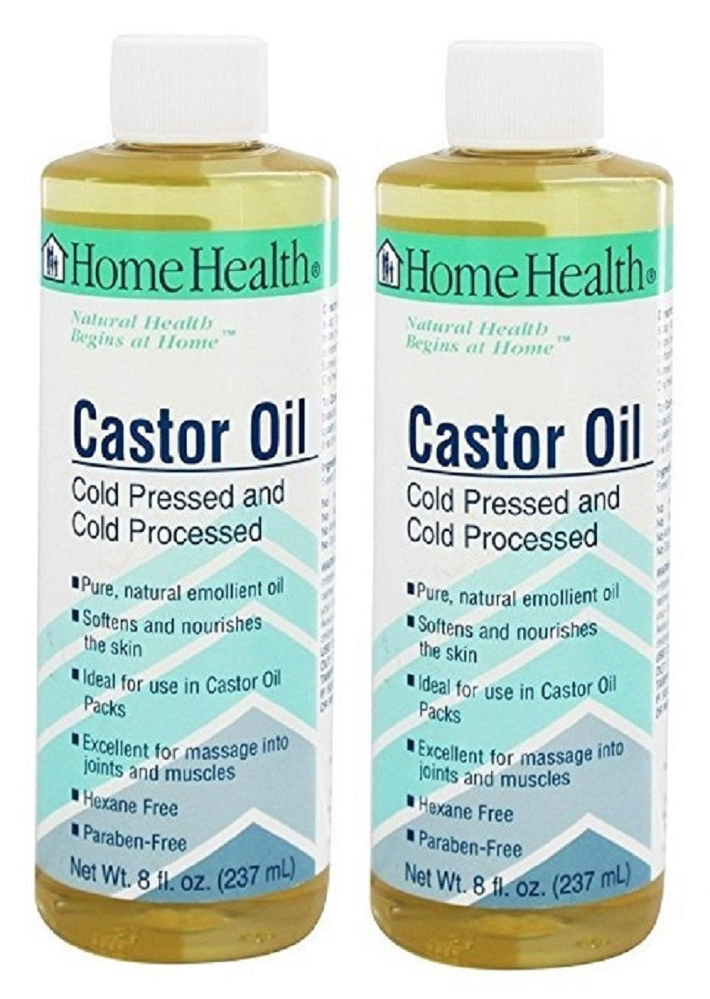 Castor Oil - 8 Fl Oz (Pack of 2) - Size: 8 Fl Oz (Pack of 2)