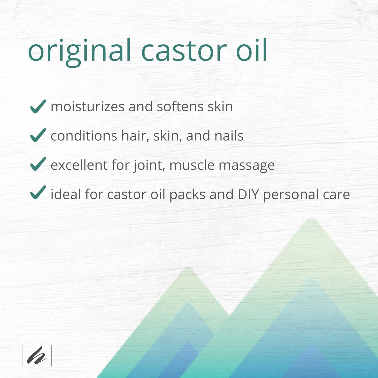 8.  Castor Oil - 32 Fl Oz