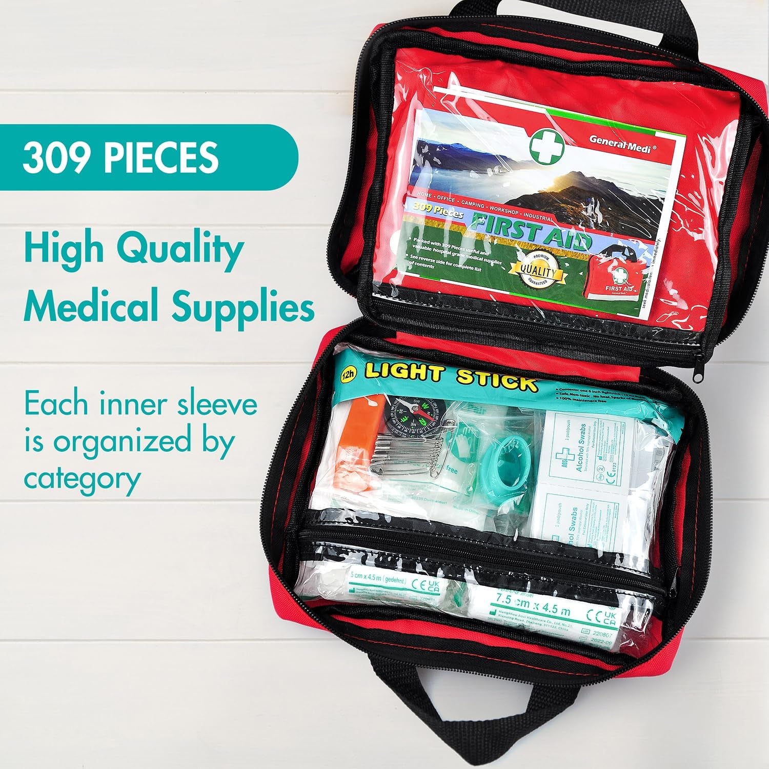 First Aid Kit � 309 Pieces