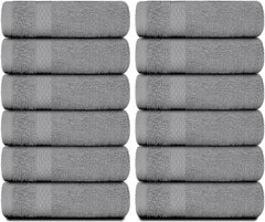 Luxury Cotton Washcloths � 12 Pieces