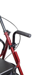 Duet Rollator/Transport Chair Burgundy