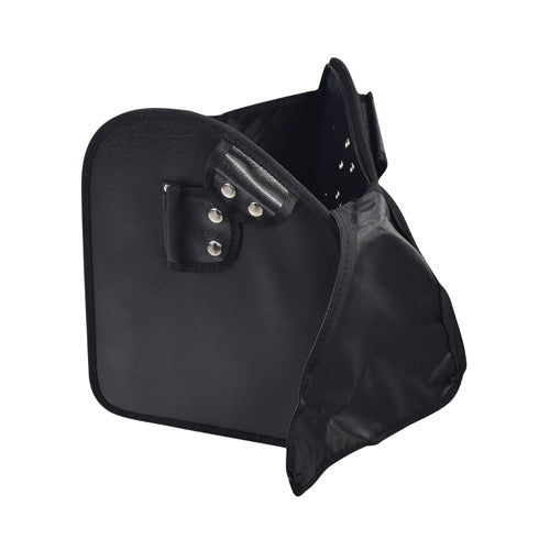 Tote Bag For 3 Wheeled Rollator Black Vinyl Zippered