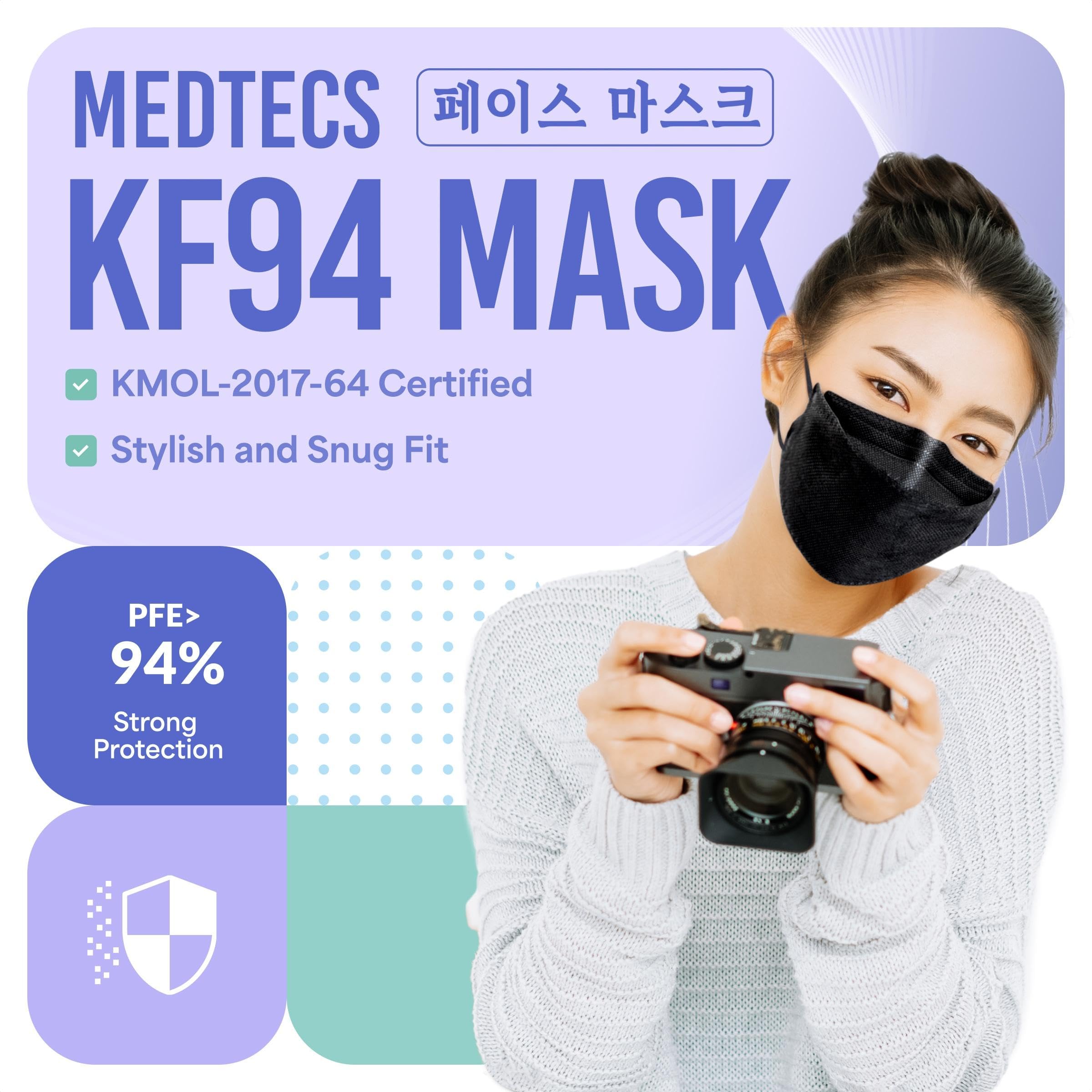 Medtecs Face Mask Disposable - 50/2000 PCS - Comfortable 3 Layer Breathable Mask, The Better Protection and Health Choice - CoverU ASTM Level 1 Adult Mask - 50 PCS - White (USA)