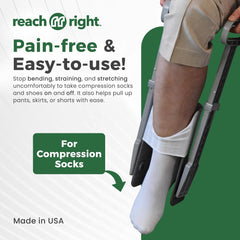 Reach Right 4-In-1 Dressing Kit (Double Handles)