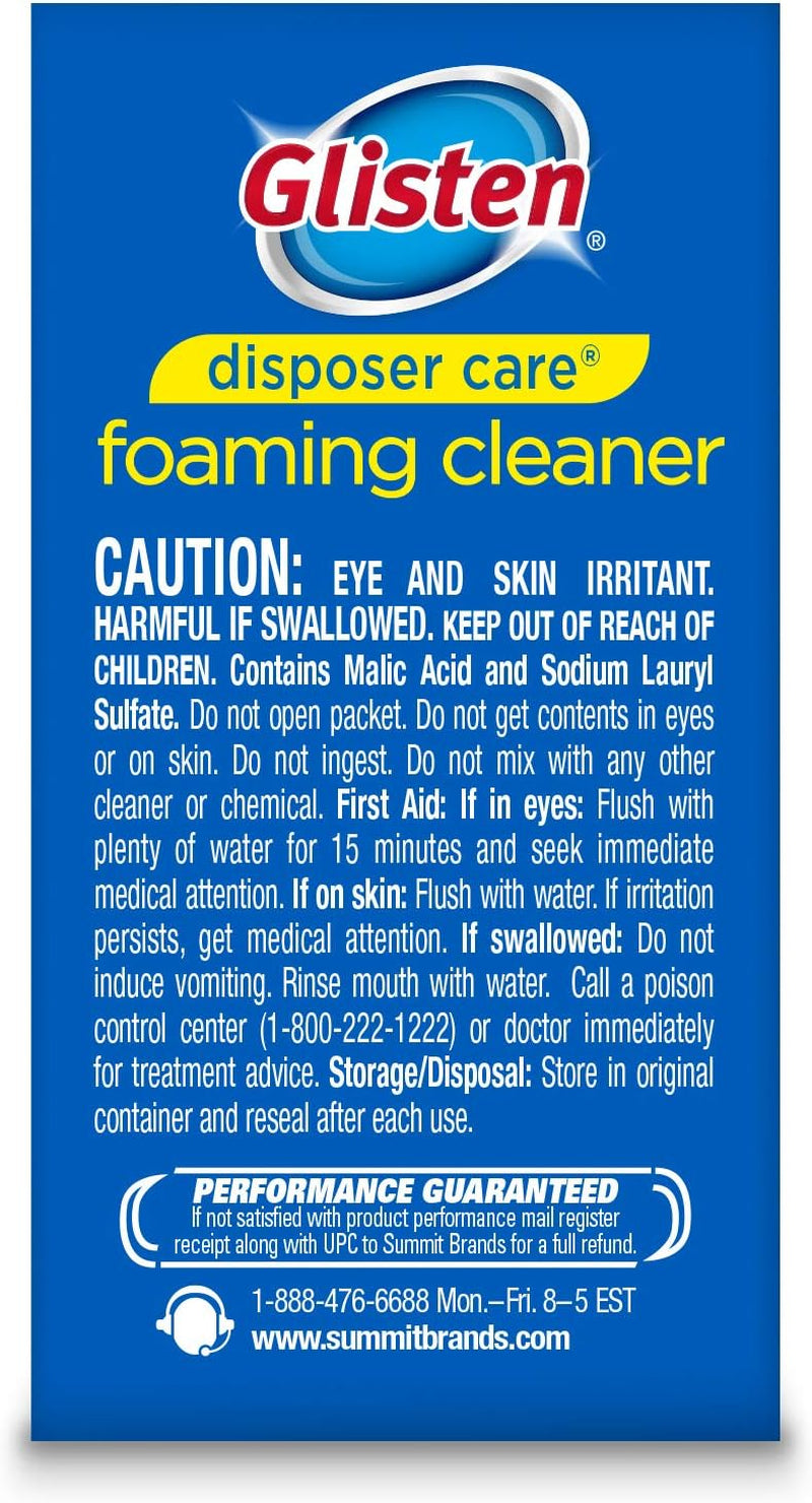 Garbage Disposal Cleaner � 20 Uses, 24.5 Oz