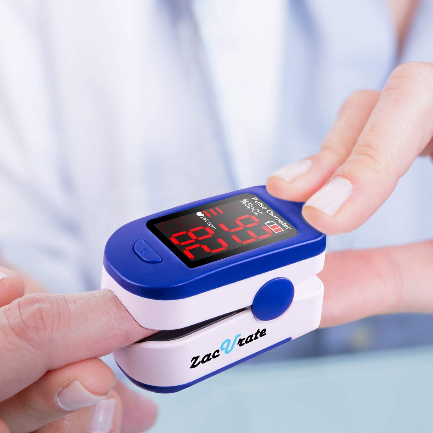 500BL Pulse Oximeter - Navy Blue