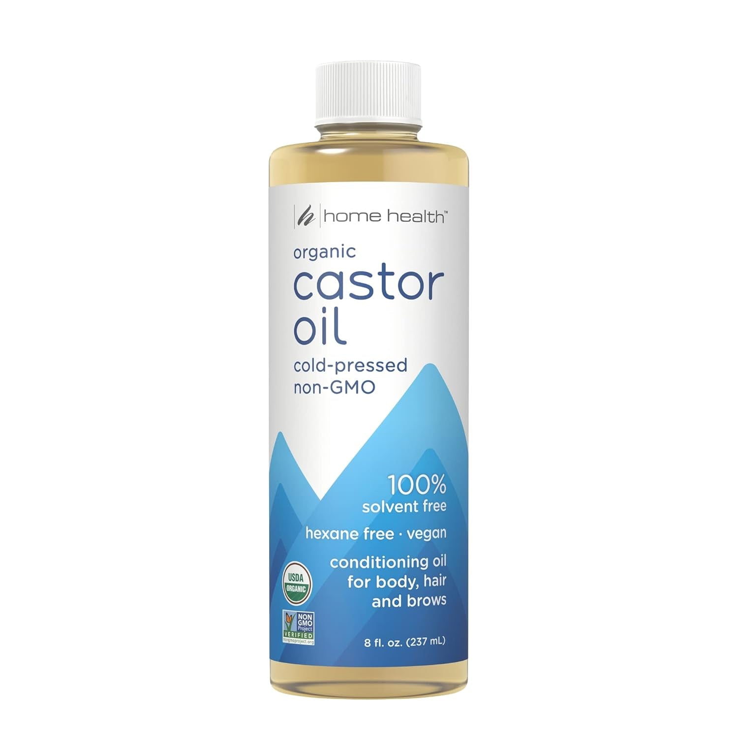 Castor Oil - Organic, Cold Pressed, 8 Fl Oz - Size: 8 Fl Oz