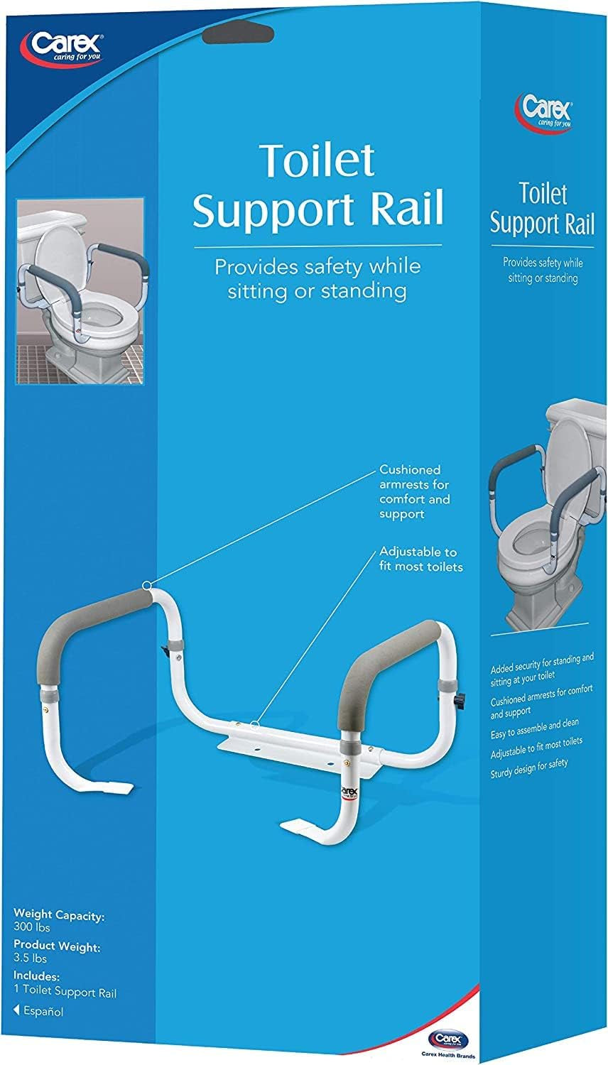 11.  Toilet Safety Frame - Adjustable, 300 Lbs