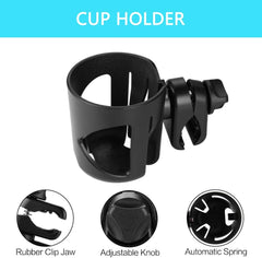 360� Rotating Walker & Wheelchair Cup Holder