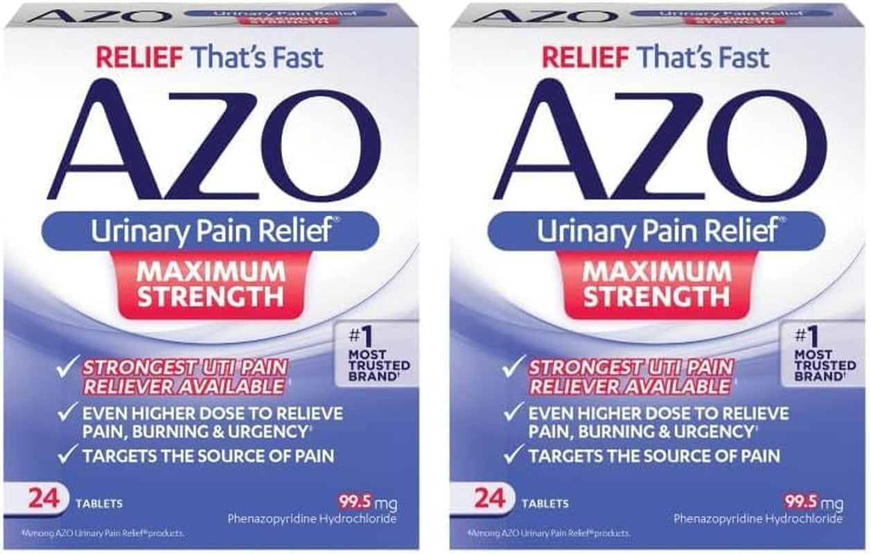 4.  Urinary Pain Relief - 24 Tablets