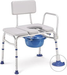 Bedside Commode - 500 Lb Capacity, Adjustable