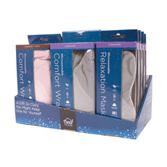 Carex Display w/ Comfort Wraps and Relaxation Masks