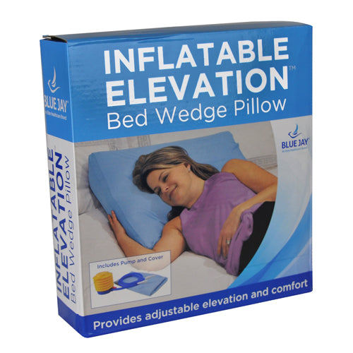 Inflatable Bed Wedge w/Cover & Pump  8