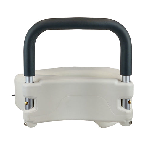 Raised Toilet Seat with Lock & Arms  Blue Jay  Retail  Each
