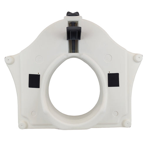 Raised Toilet Seat with Lock & Arms  Blue Jay  Retail  Each