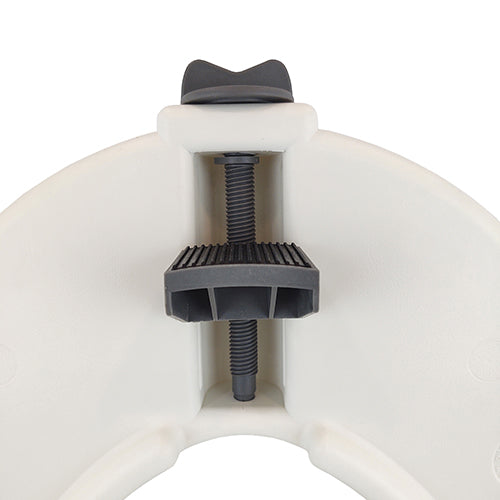 Raised Toilet Seat with Lock & Arms  Blue Jay  Retail  Each