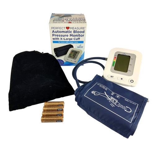 Full Automatic Blood Pressure w/Extra Large Cuff & 4 AA Batt