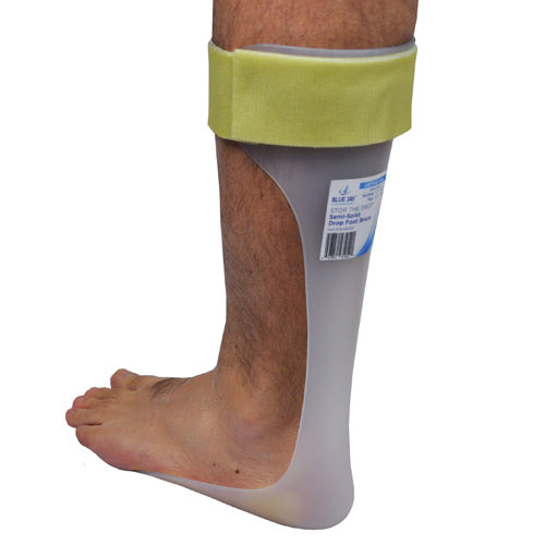 Semi-Solid Ankle Foot Orthosis Drop Foot Brace Small Left