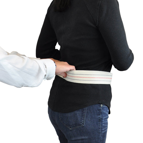 Gait Belt w/ Safety Release 2 x60  Striped Blue Jay Brand