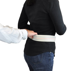 Gait Belt w/ Safety Release 2 x60  Striped Blue Jay Brand